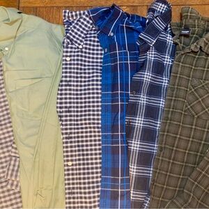 Men's Casual Button-Down Shirts Bundle (6)